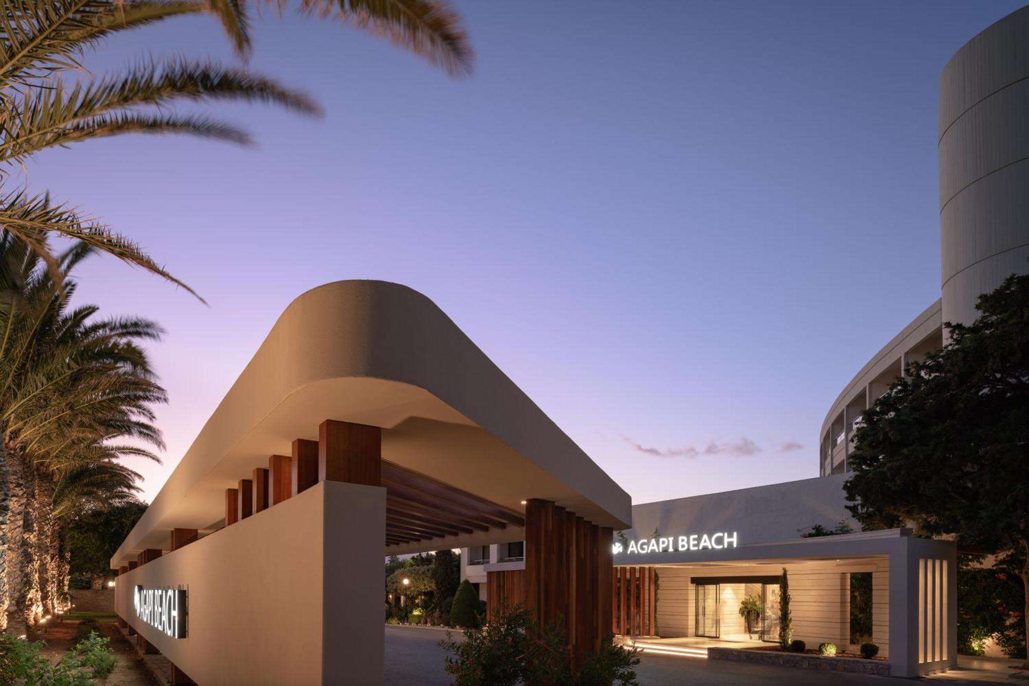Agapi Beach Resort Premium All Inclusive Amoudara Lasithiou Esterno foto