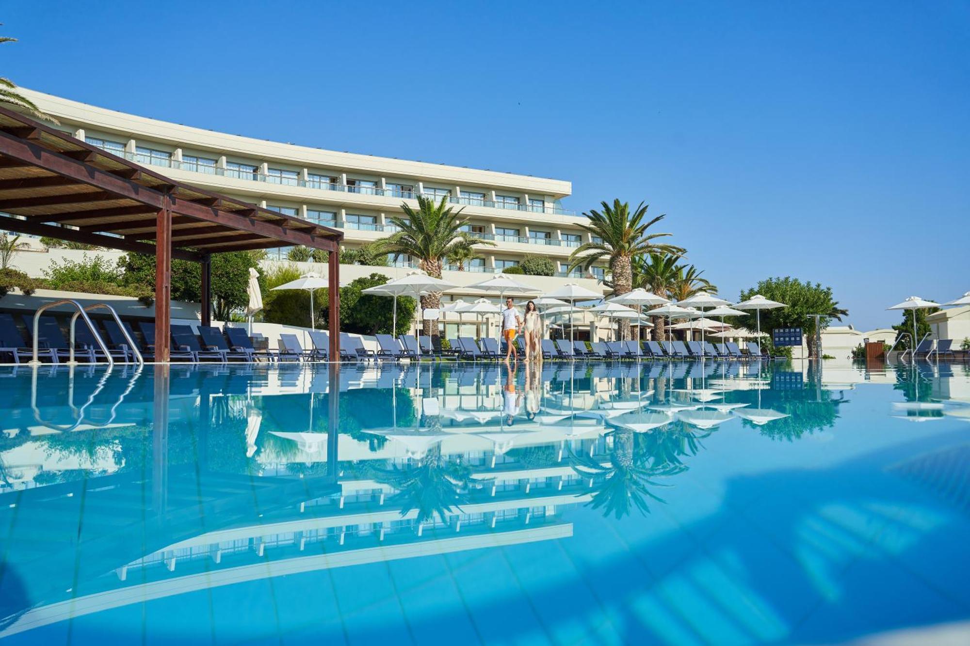 Agapi Beach Resort Premium All Inclusive Amoudara Lasithiou Esterno foto